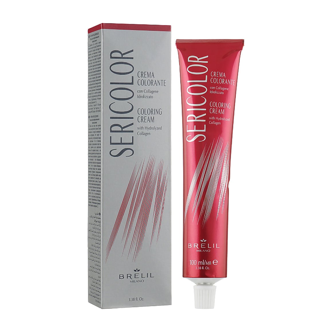 Перманентна фарба для волосся Brelil SeriColor Coloring Cream 6 Dark Blonde, 100 мл